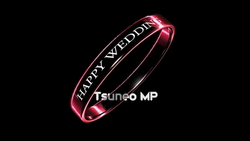 映像CG 指輪 HAPPY WEDDING