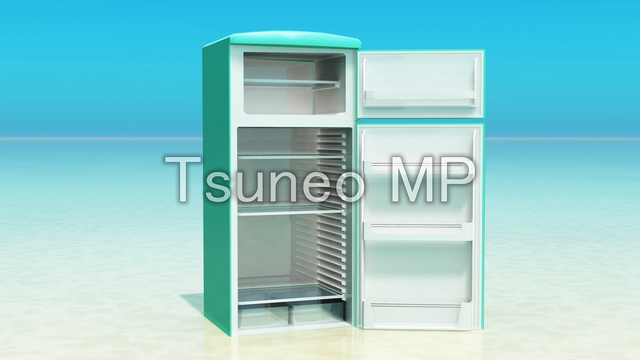 CG illustrations refrigerator