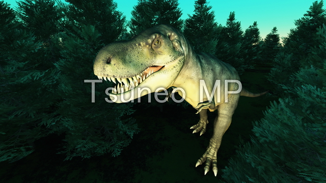 Illustration CG dinosaurs
