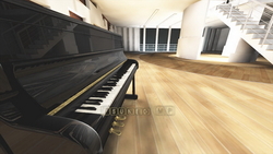 Image CG piano
