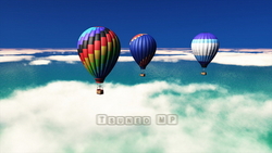 熱氣球圖片 CG