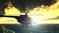 영상 CG 헬리콥터