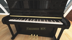 Image CG piano