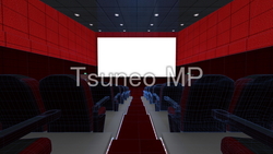 Illustration and CG Theater (wire frame)