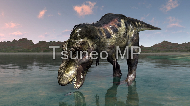CG dinosaur illustrations