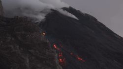 HD版　火山・VOLCANO ストロンボリ・stromboli アア・タイプの溶岩流AA type lova flow