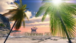 Image CG Island sailing