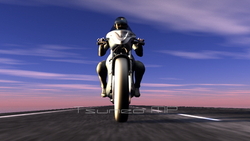 Image CG motorcycle