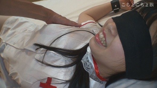 Kochokocho tribe black hair ○○ big breasts laughing meat bag counterattack beautiful girl Mako 22 years old nurse edition