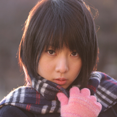 Dark-haired school girl Hayakawa Rin
