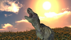 图像 CG 恐龙霸王