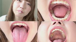 [Ultra-rare] Popular actress Yui Natsuhara&#39;s latest oral, tooth fetish and masturbation videos! !! !!