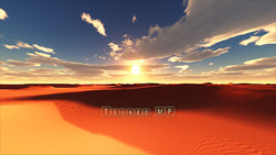 Image CG desert