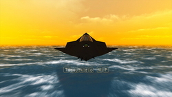 Image CG stealth fighter