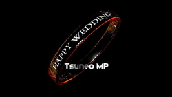 Image CG ring HAPPY WEDDING